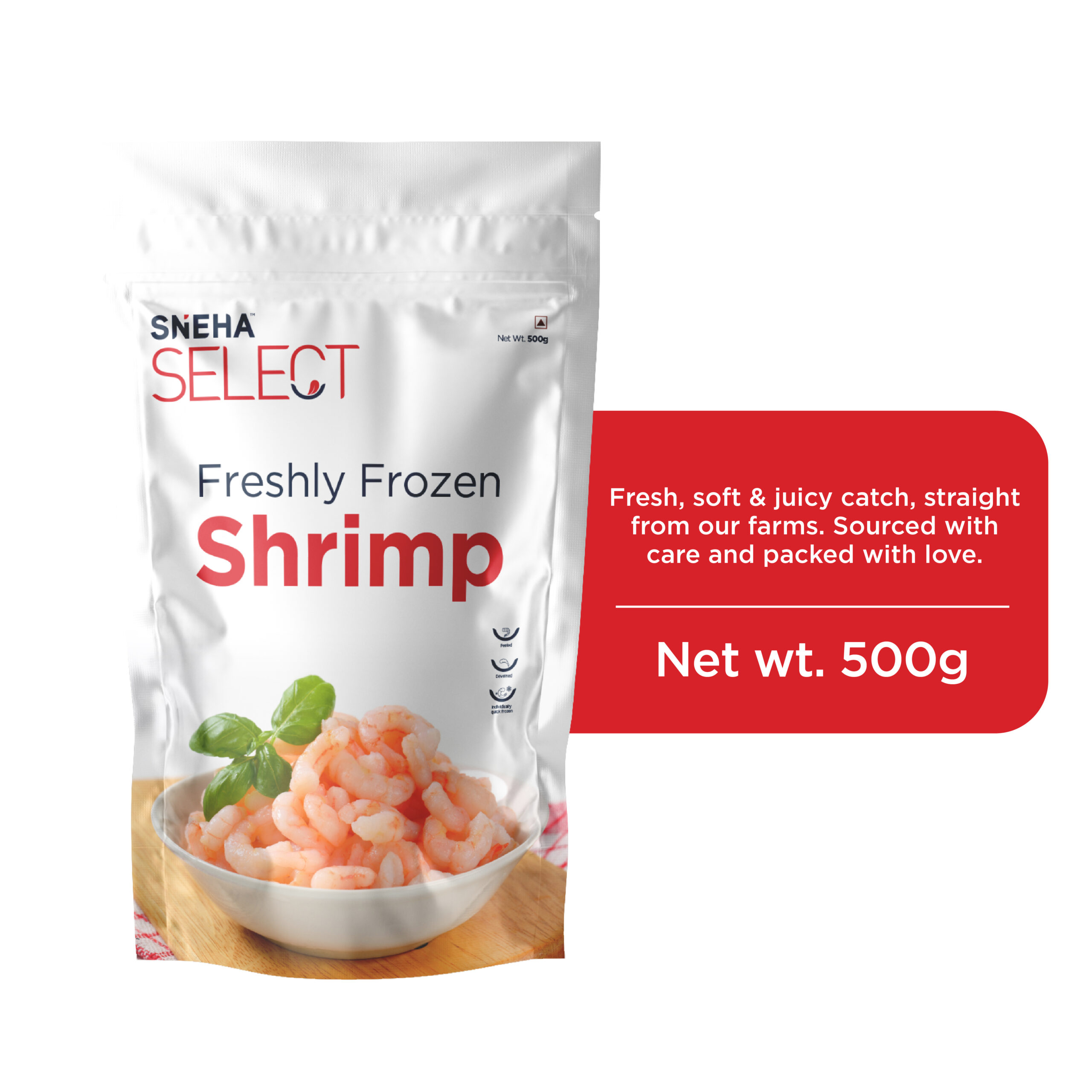 Seafood – Freshly Frozen Shrimp